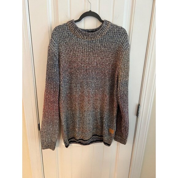 Scotch & Soda Gradient Multicolor Knit Sweater Cotton Blend Mens Sz XXL - Picture 2 of 7